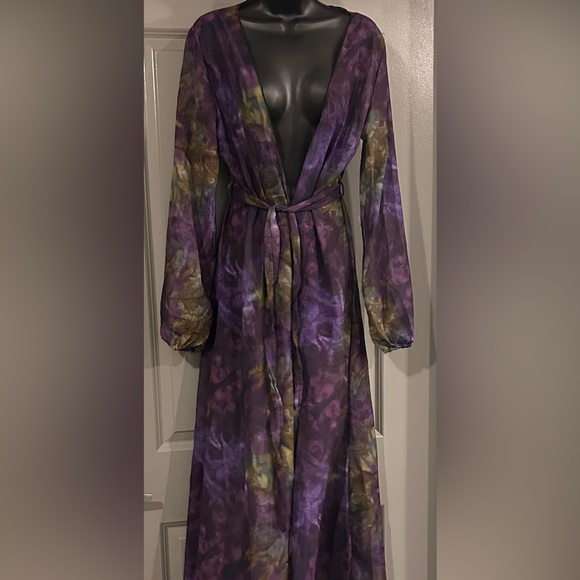 Never Worn Multi Moon Cover Up - Picture 2 of 3